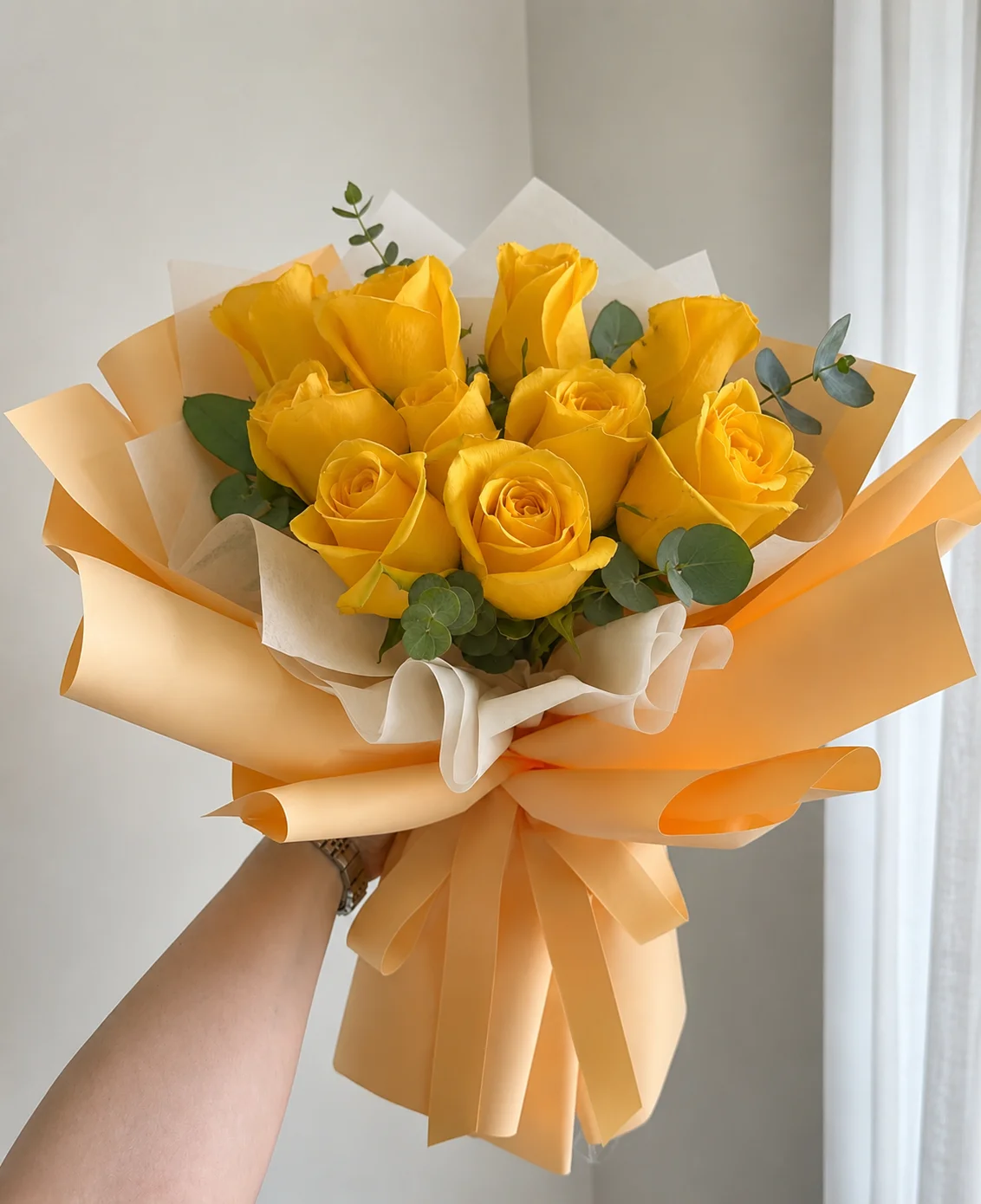 Mini Ramo Amarillo - ramo de flores amarillas